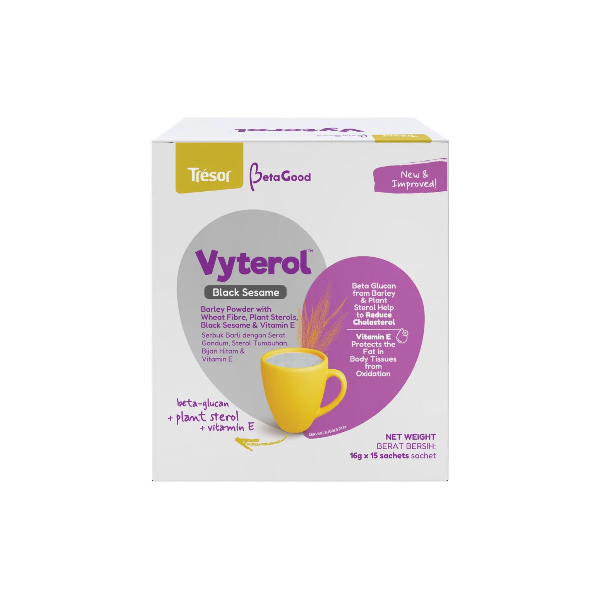 TRESOR BETAGOOD VYTEROL BLK SSM 16G 15S