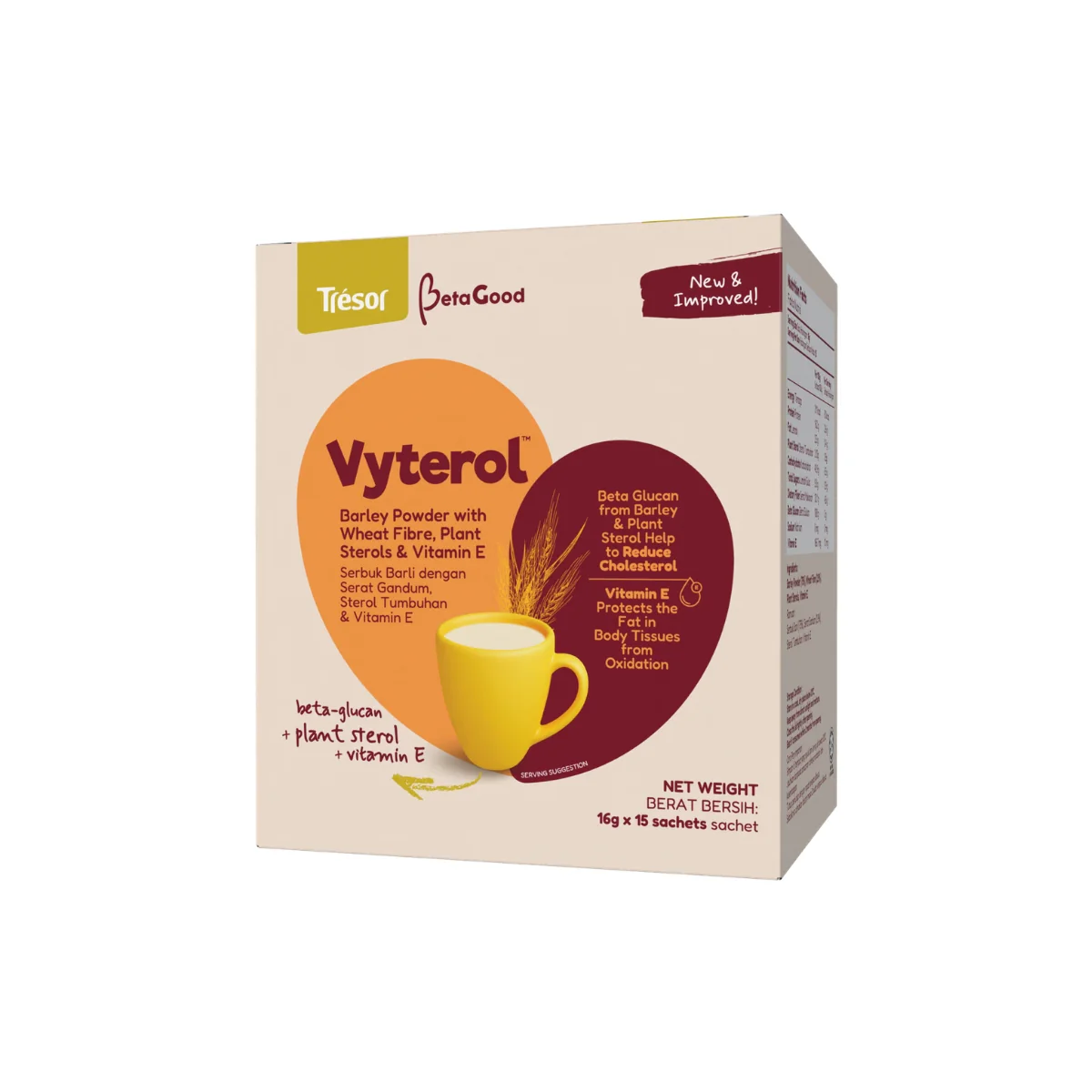 TRESOR BETAGOOD VYTEROL ORIGINAL 16G 15S - Image 2