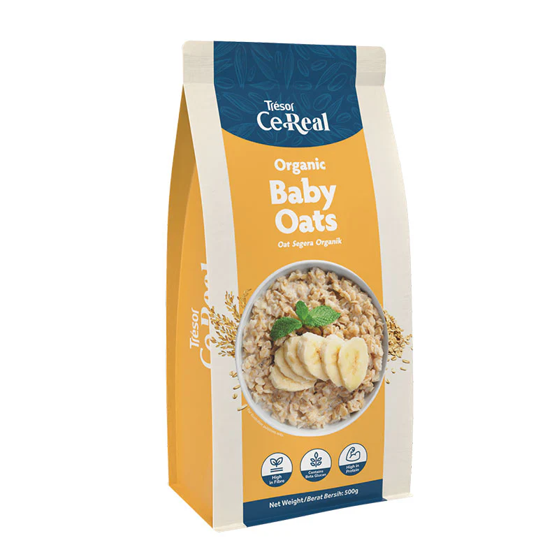 TRESOR CEREAL ORGANIC BABY OATS 500G - Image 2