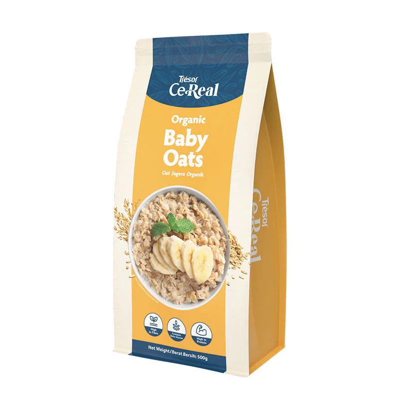 TRESOR CEREAL ORGANIC BABY OATS 500G - Image 3