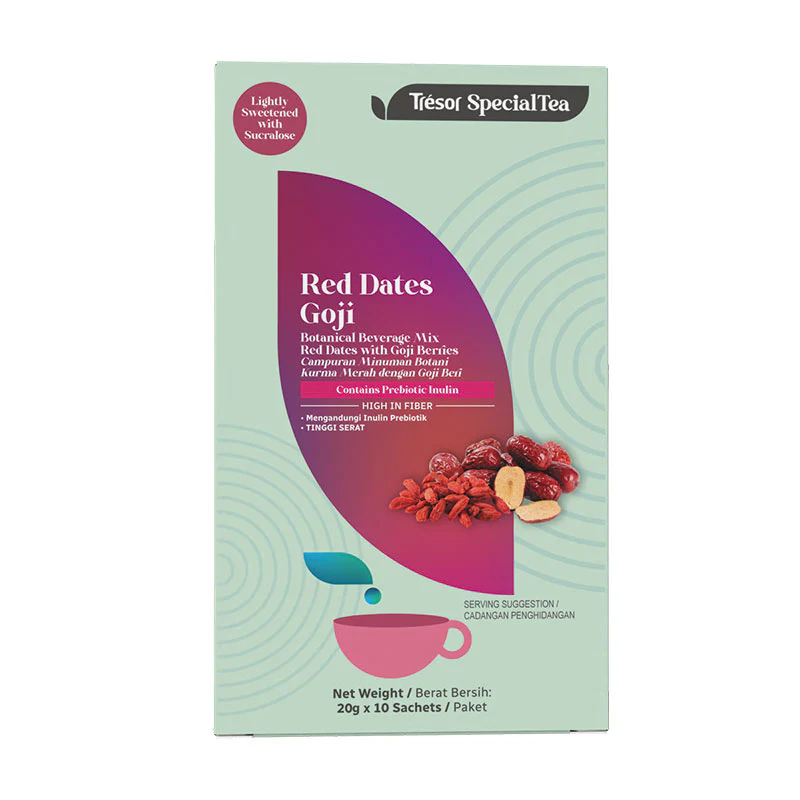 TRESOR SPECIALTEA RED DATES GOJI 20GX10S