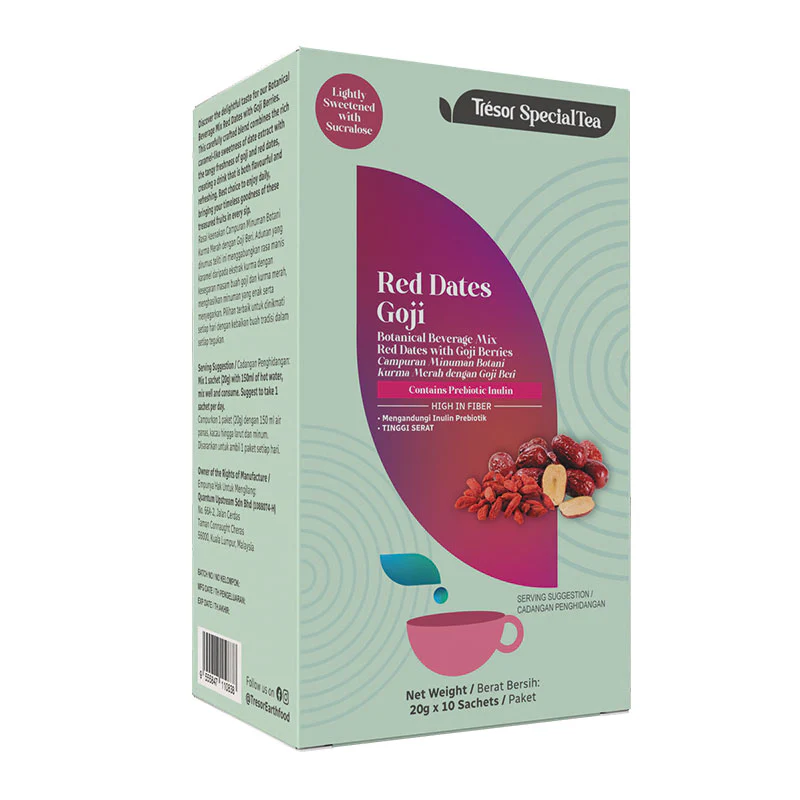 TRESOR SPECIALTEA RED DATES GOJI 20GX10S - Image 2