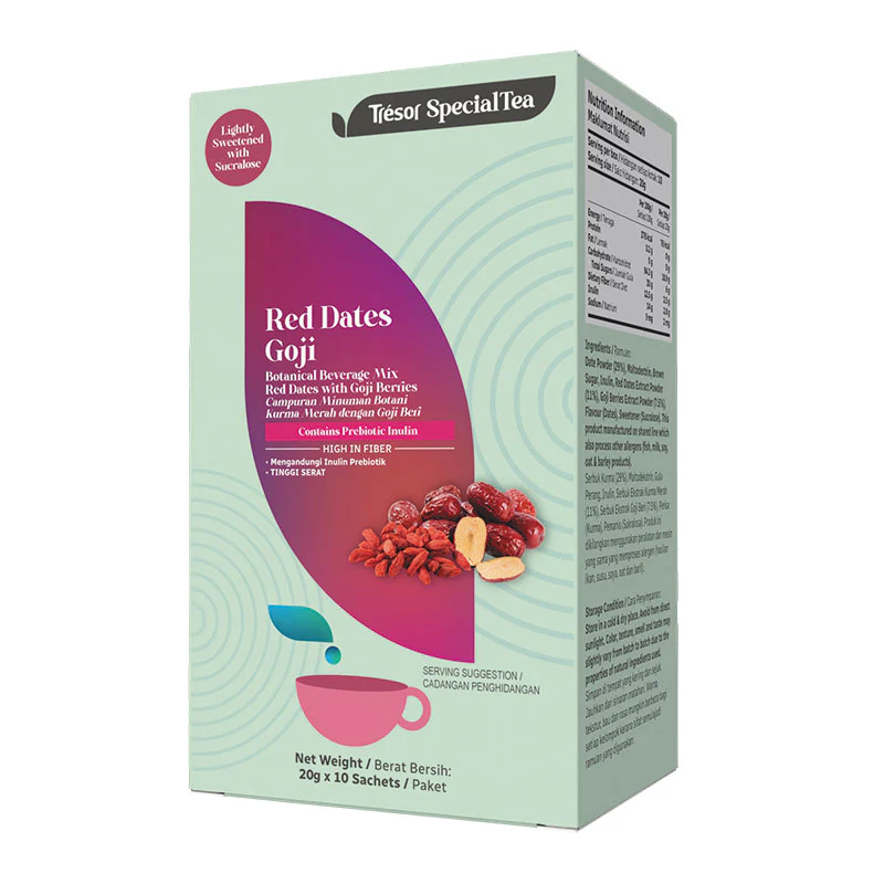 TRESOR SPECIALTEA RED DATES GOJI 20GX10S - Image 3