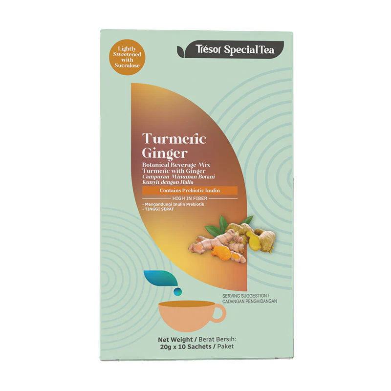 TRESOR SPECIALTEA TURMERIC GINGER 20G X 10S