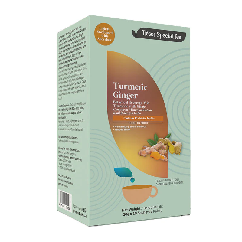 TRESOR SPECIALTEA TURMERIC GINGER 20G X 10S - Image 2