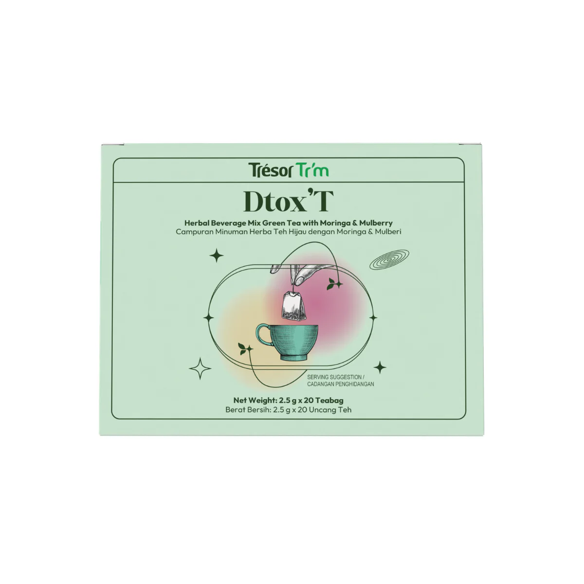 TRESOR TRM DTOX TEA 2.5G 20S