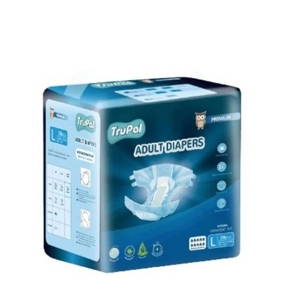 TRUPAL ADULT DIAPERS PREMIUM NIGHT L 10S