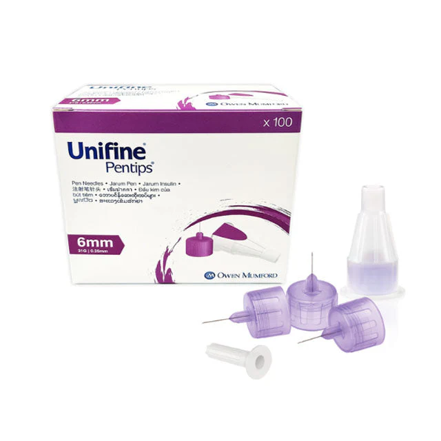 UNIFINE PENTIPS 31G 6MM 100S