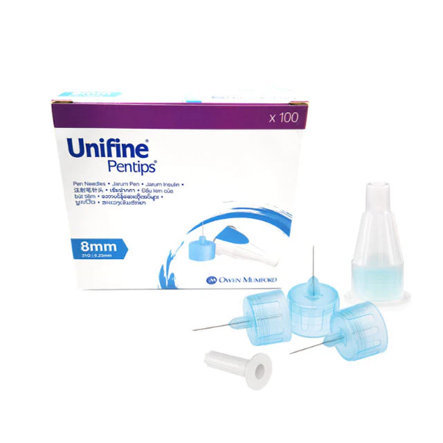 UNIFINE PENTIPS 31G 8MM 100S