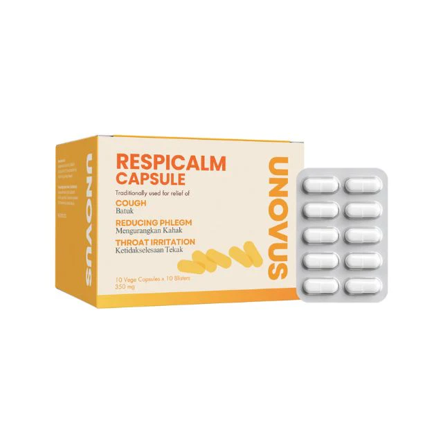 UNOVUS RESPICALM CAPSULE 10SX10