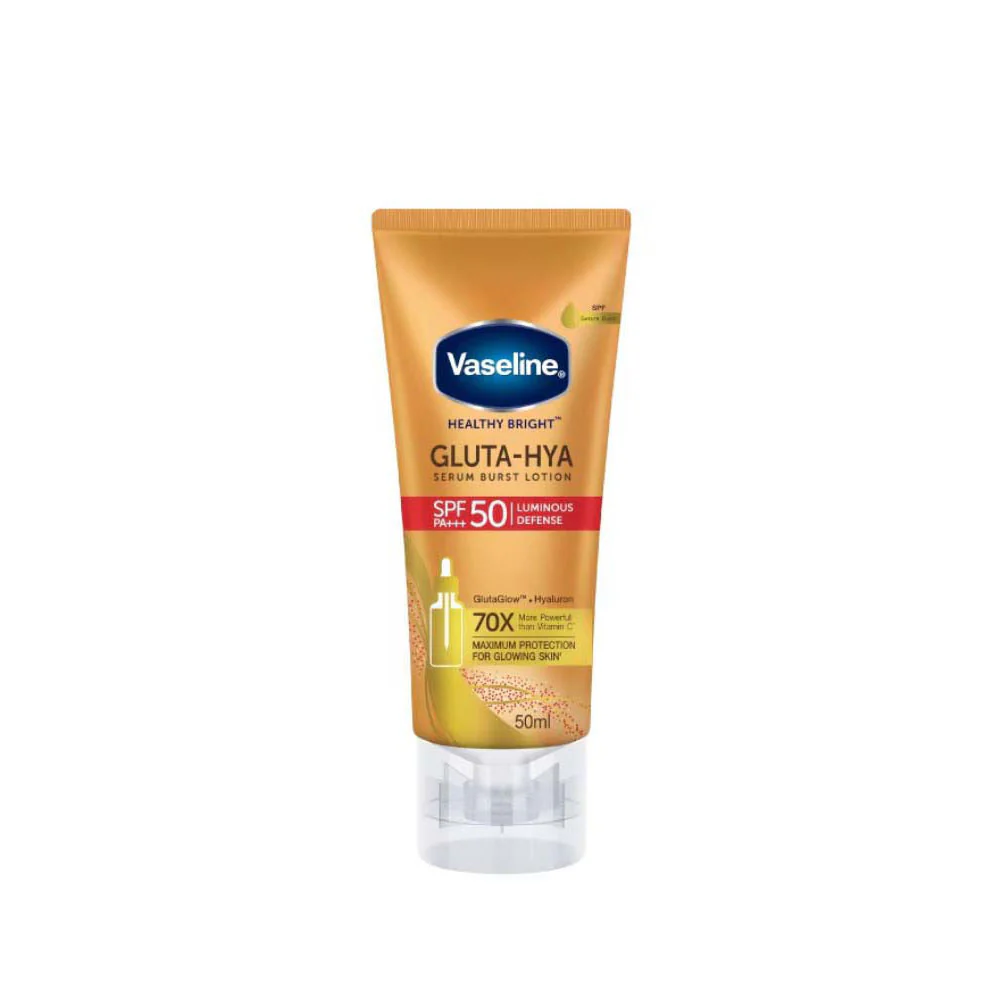 VASELINE GLUTA-HYA SERUM BURST LOTION SPF50 50ML