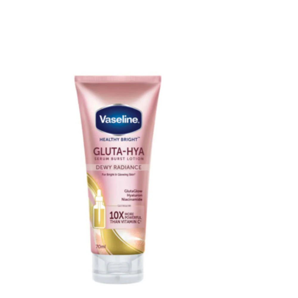 VASELINE HEALTHY BRIGHT GLUTA-HYA DEWY RADIANCE SERUM B/LOTION 70ML