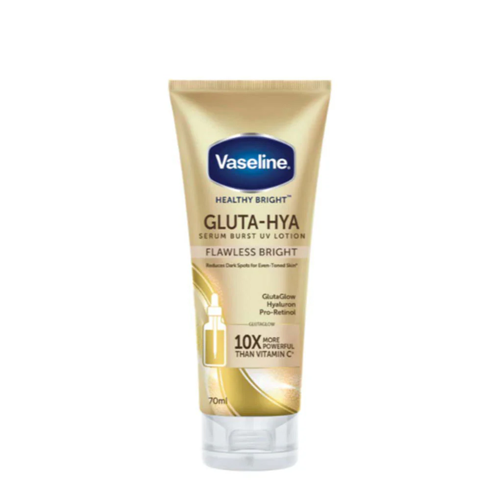 VASELINE HEALTHY BRIGHT GLUTA-HYA FLAWLESS BRIGHT SERUM B/LOTION 70ML