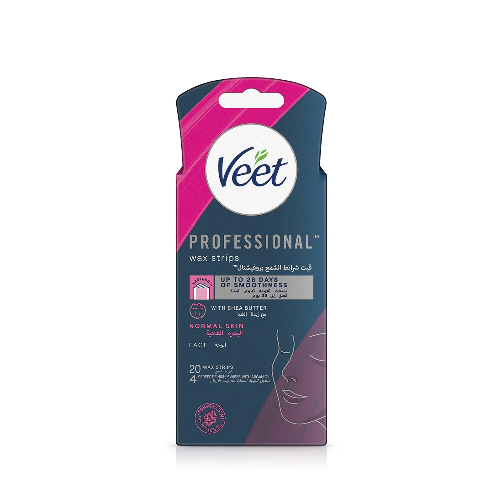 VEET COLD WAX STRIPS NORMAL SKIN 20S