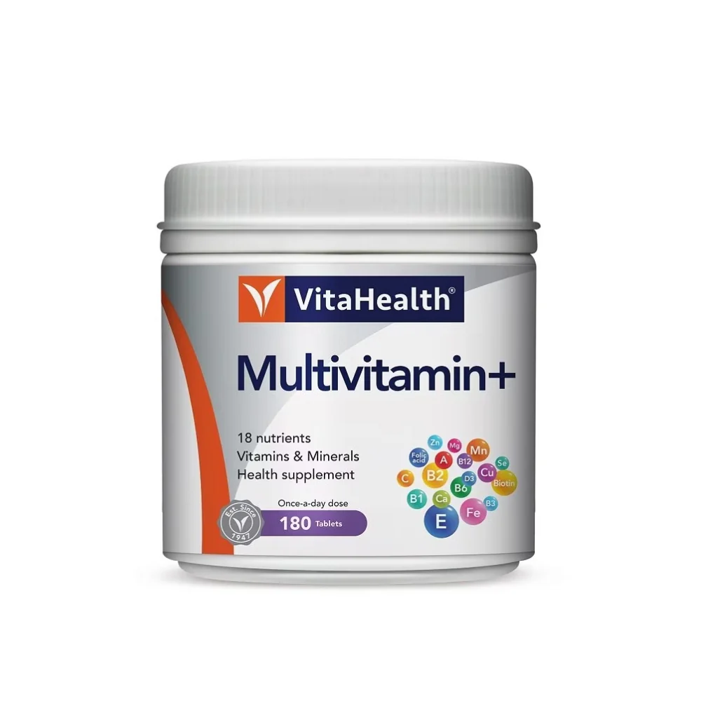 VITAHEALTH MULTIVITAMIN+ TABLET 180S