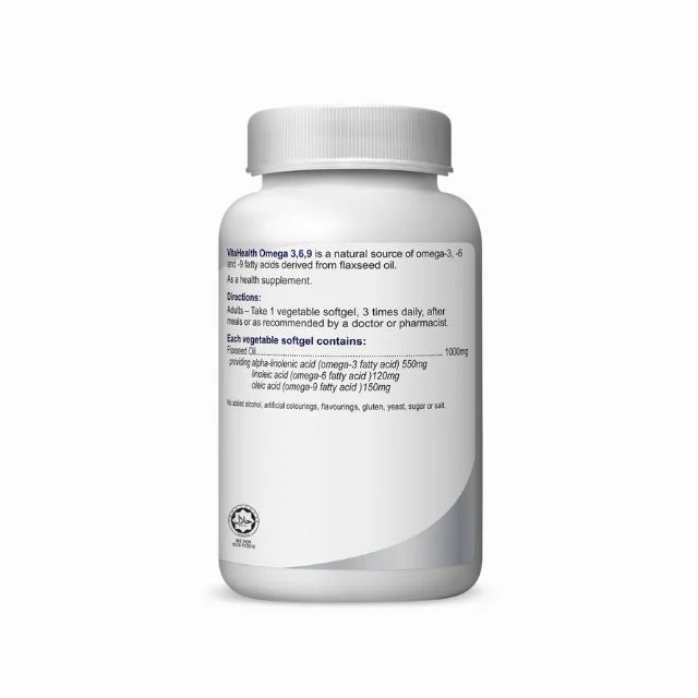 Vitahealth Omega 3-6-9 30S - Image 2