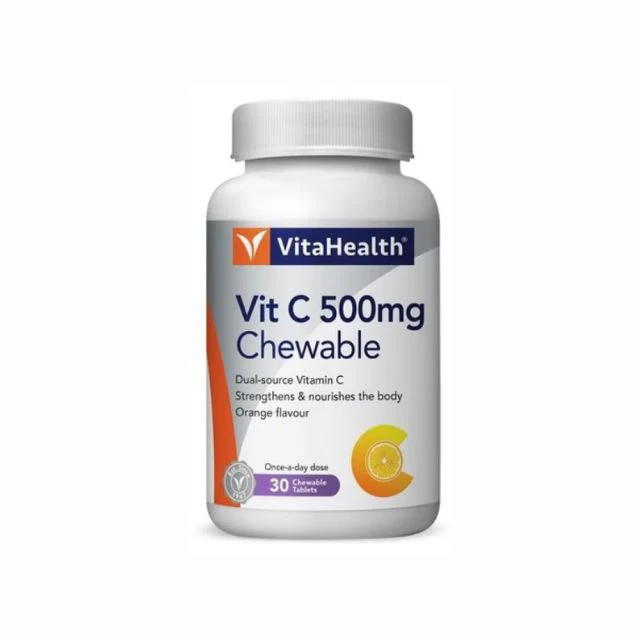 Vitahealth Orange C Chewable 500Mg 30S
