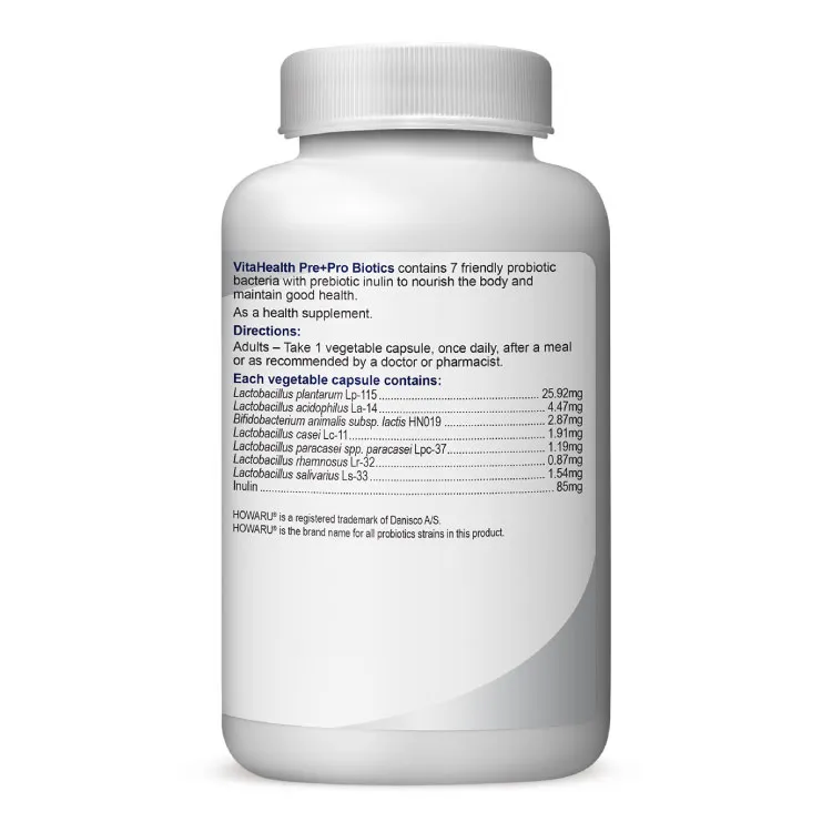 Vitahealth Pre+Pro Biotics Capsule 60S - Image 2