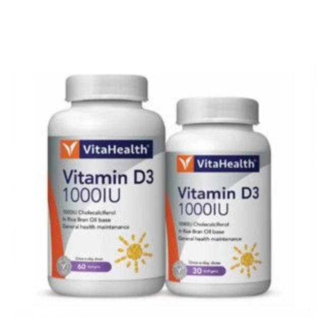 Vitahealth Vitamin D3 1000Iu 60S+30S