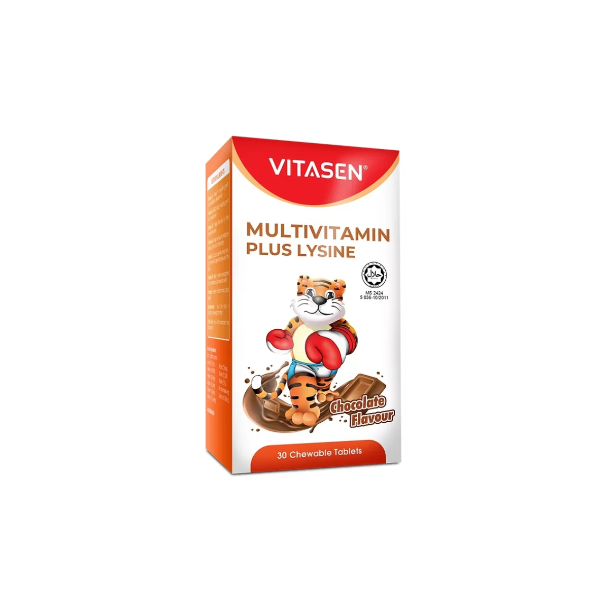 VITASEN MULTIVITAMIN PLUS LYSINE 60'S (CHOCOLATE)