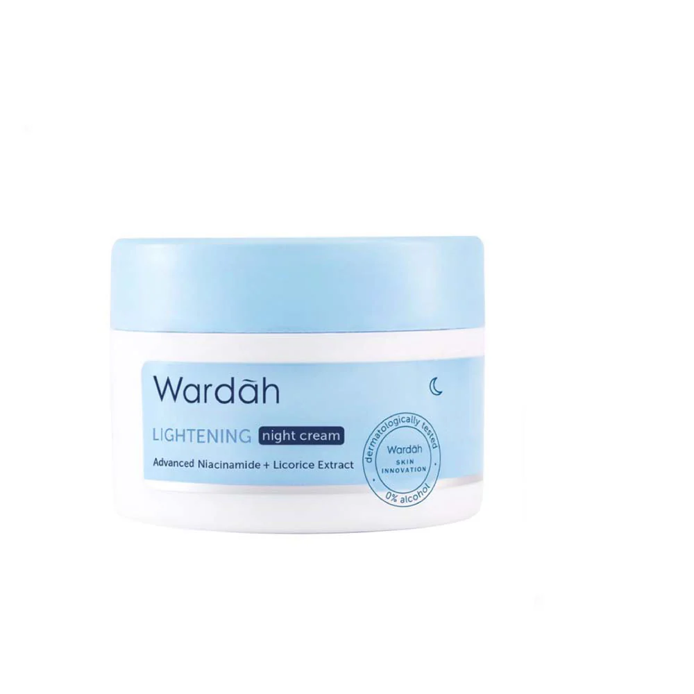 WARDAH LIGHTENING NIGHT CREAM ADVANCED NIACINAMIDE 30G