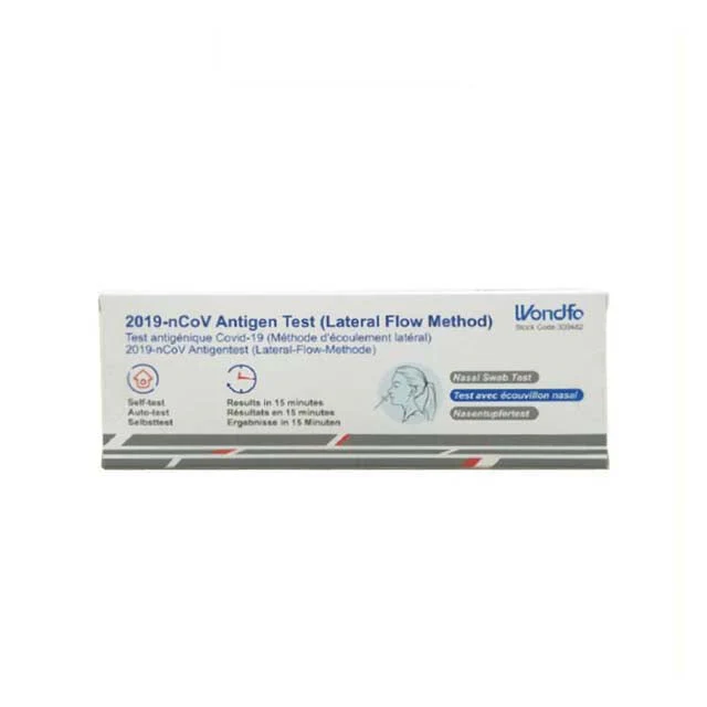 WONDFO COVID-19 RAPID ANTIGEN TEST KIT(NASAL SWAB) 1S