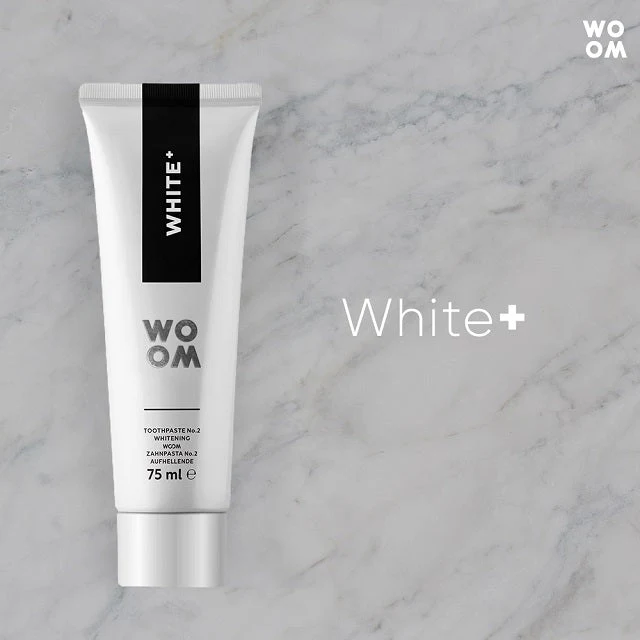 WOOM WHITE+ TOOTHPASTE 75ML