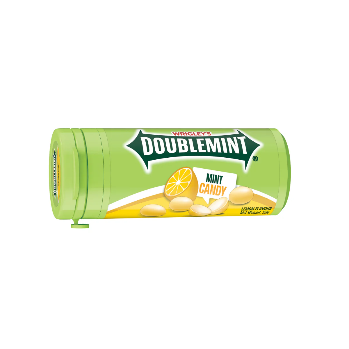 WRIGLEY DOUBLEMINT CHEWY MINTS LEMON ICE TUBE 30G
