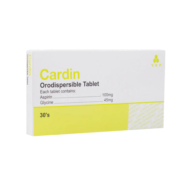 YSP CARDIN ORODISPERSIBLE TABLET 30S