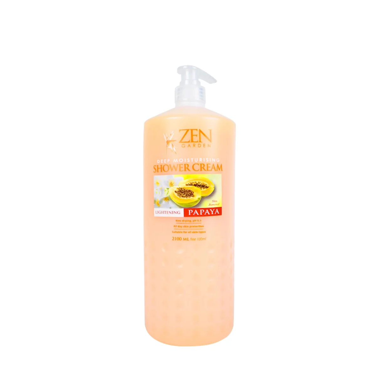 ZEN GARDEN PAPAYA SHOWER CREAM 2100ML